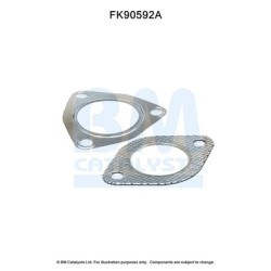 Catalytic Converter Fitting Kit BM CATALYSTS FK90592