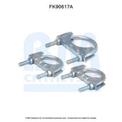 Catalytic Converter Fitting Kit BM CATALYSTS FK90617