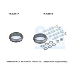 Catalytic Converter Fitting Kit BM CATALYSTS FK90655