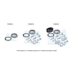 Catalytic Converter Fitting Kit BM CATALYSTS FK90661 BM CATALYSTS