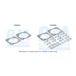 Catalytic Converter Fitting Kit BM CATALYSTS FK90684