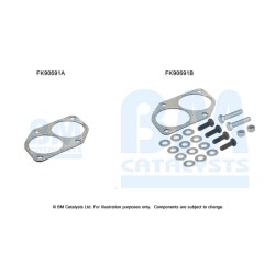 Catalytic Converter Fitting Kit BM CATALYSTS FK90691