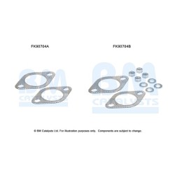 Catalytic Converter Fitting Kit BM CATALYSTS FK90704