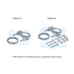 Catalytic Converter Fitting Kit BM CATALYSTS FK90711