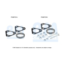 Catalytic Converter Fitting Kit BM CATALYSTS FK90731