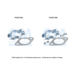 Catalytic Converter Fitting Kit BM CATALYSTS FK90745