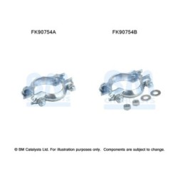 Catalytic Converter Fitting Kit BM CATALYSTS FK90754