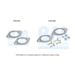Catalytic Converter Fitting Kit BM CATALYSTS FK90756