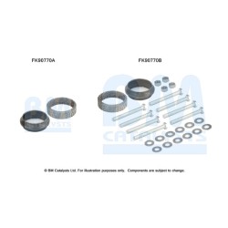 Catalytic Converter Fitting Kit BM CATALYSTS FK90770