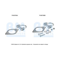 Catalytic Converter Fitting Kit BM CATALYSTS FK90780