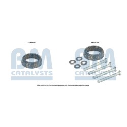 Catalytic Converter Fitting Kit BM CATALYSTS FK90819