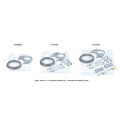 Catalytic Converter Fitting Kit BM CATALYSTS FK90828 BM CATALYSTS