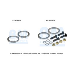Catalytic Converter Fitting Kit BM CATALYSTS FK90837