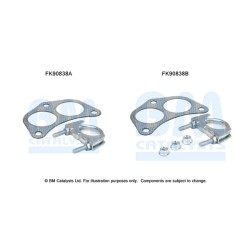 Catalytic Converter Fitting Kit BM CATALYSTS FK90838