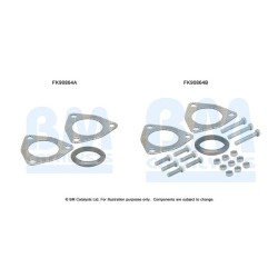 Catalytic Converter Fitting Kit BM CATALYSTS FK90864