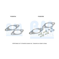 Catalytic Converter Fitting Kit BM CATALYSTS FK90879