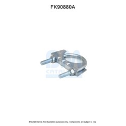 Catalytic Converter Fitting Kit BM CATALYSTS FK90880