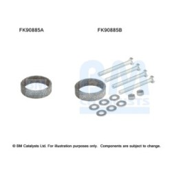 Catalytic Converter Fitting Kit BM CATALYSTS FK90885