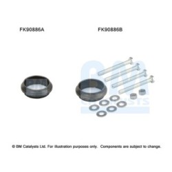Catalytic Converter Fitting Kit BM CATALYSTS FK90886