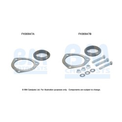 Catalytic Converter Fitting Kit BM CATALYSTS FK90947