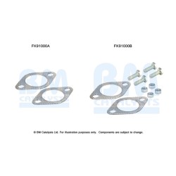 Catalytic Converter Fitting Kit BM CATALYSTS FK91000