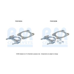 Catalytic Converter Fitting Kit BM CATALYSTS FK91022