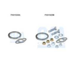 Catalytic Converter Fitting Kit BM CATALYSTS FK91025