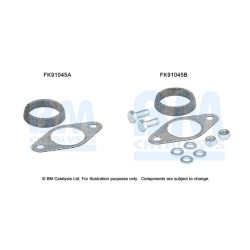 Catalytic Converter Fitting Kit BM CATALYSTS FK91045