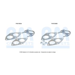 Catalytic Converter Fitting Kit BM CATALYSTS FK91050