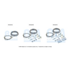 Catalytic Converter Fitting Kit BM CATALYSTS FK91057 BM CATALYSTS