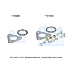 Catalytic Converter Fitting Kit BM CATALYSTS FK91058