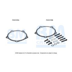 Catalytic Converter Fitting Kit BM CATALYSTS FK91078