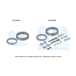 Catalytic Converter Fitting Kit BM CATALYSTS FK91096