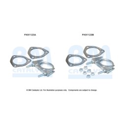 Catalytic Converter Fitting Kit BM CATALYSTS FK91123