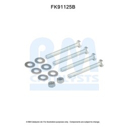 Catalytic Converter Fitting Kit BM CATALYSTS FK91125