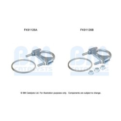 Catalytic Converter Fitting Kit BM CATALYSTS FK91126