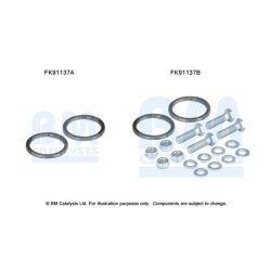 Catalytic Converter Fitting Kit BM CATALYSTS FK91137