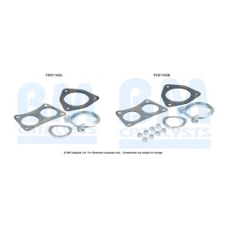Catalytic Converter Fitting Kit BM CATALYSTS FK91143