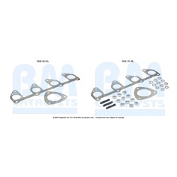 Catalytic Converter Fitting Kit BM CATALYSTS FK91151