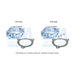 Catalytic Converter Fitting Kit BM CATALYSTS FK91162