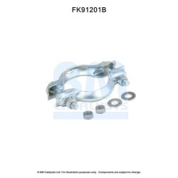 Catalytic Converter Fitting Kit BM CATALYSTS FK91201
