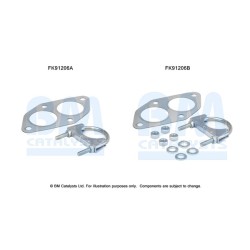 Catalytic Converter Fitting Kit BM CATALYSTS FK91206