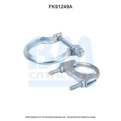 Catalytic Converter Fitting Kit BM CATALYSTS FK91249