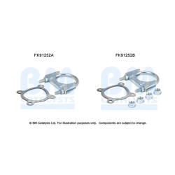 Catalytic Converter Fitting Kit BM CATALYSTS FK91252