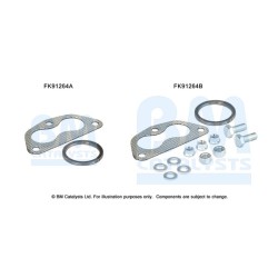 Catalytic Converter Fitting Kit BM CATALYSTS FK91264