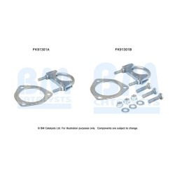 Catalytic Converter Fitting Kit BM CATALYSTS FK91301