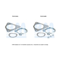 Catalytic Converter Fitting Kit BM CATALYSTS FK91345