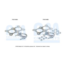Catalytic Converter Fitting Kit BM CATALYSTS FK91348