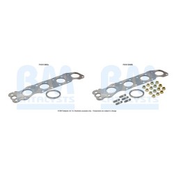 Catalytic Converter Fitting Kit BM CATALYSTS FK91389