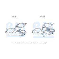 Catalytic Converter Fitting Kit BM CATALYSTS FK91404